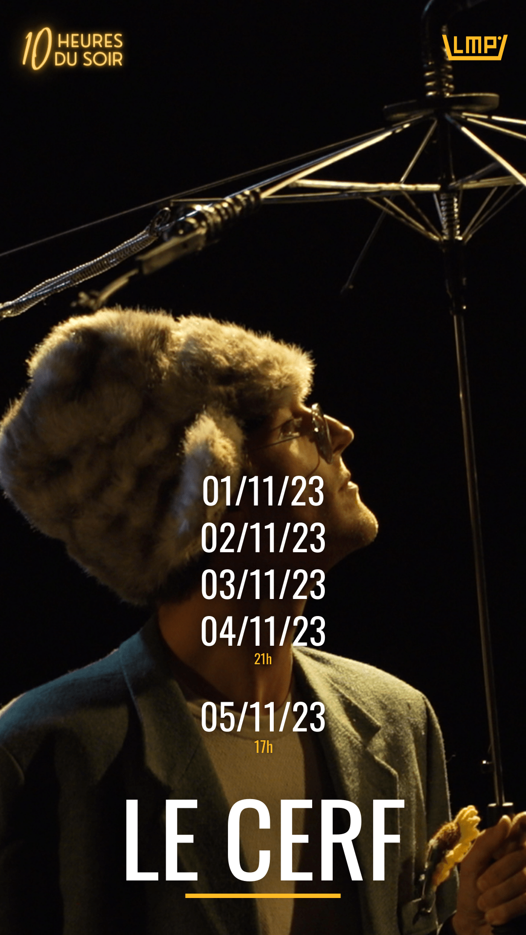 Theater: LE CERF im Lavoir Moderne&nbsp;Parisien